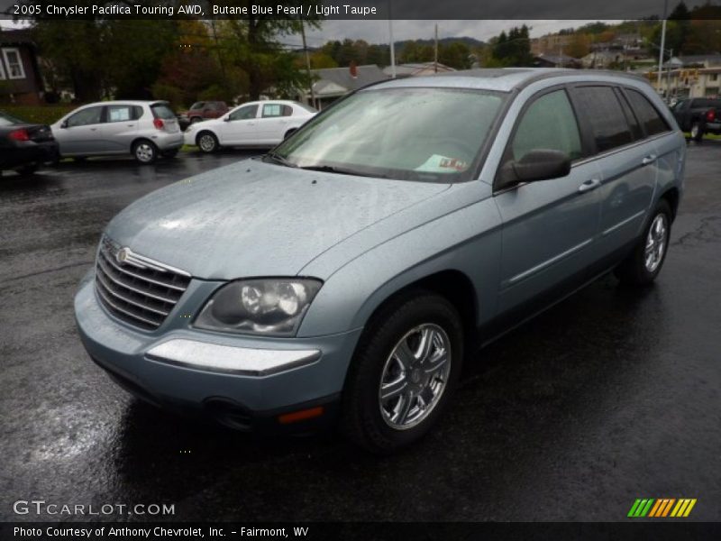 Butane Blue Pearl / Light Taupe 2005 Chrysler Pacifica Touring AWD