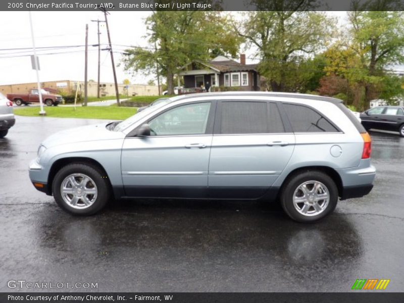 Butane Blue Pearl / Light Taupe 2005 Chrysler Pacifica Touring AWD