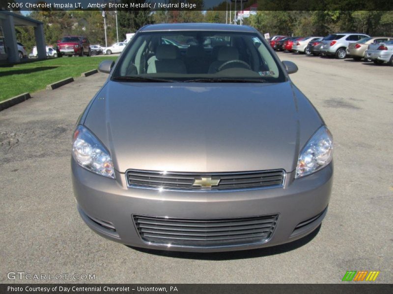 Amber Bronze Metallic / Neutral Beige 2006 Chevrolet Impala LT
