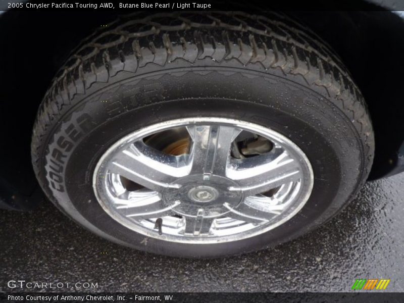 Butane Blue Pearl / Light Taupe 2005 Chrysler Pacifica Touring AWD