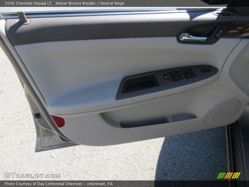Amber Bronze Metallic / Neutral Beige 2006 Chevrolet Impala LT