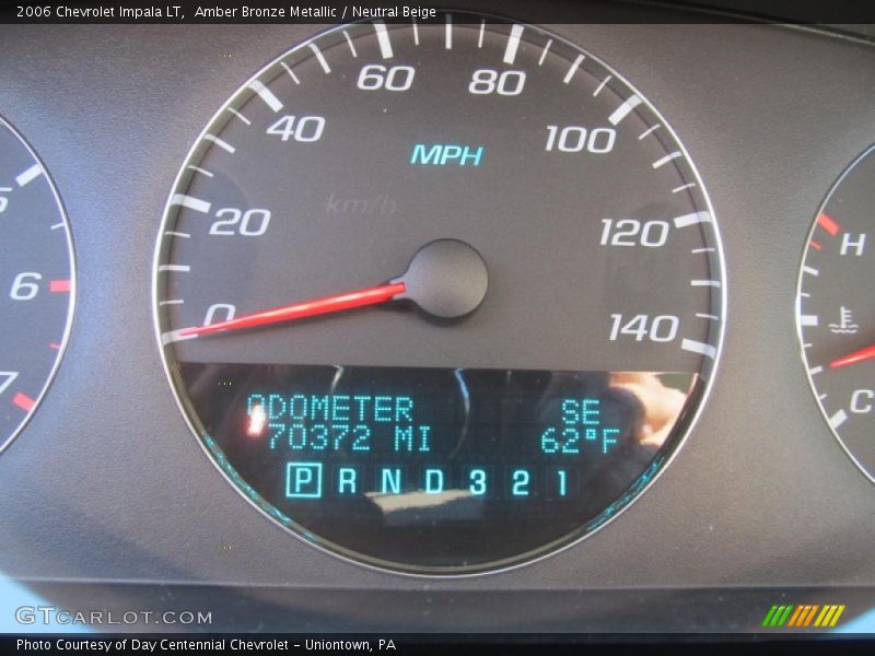 Amber Bronze Metallic / Neutral Beige 2006 Chevrolet Impala LT