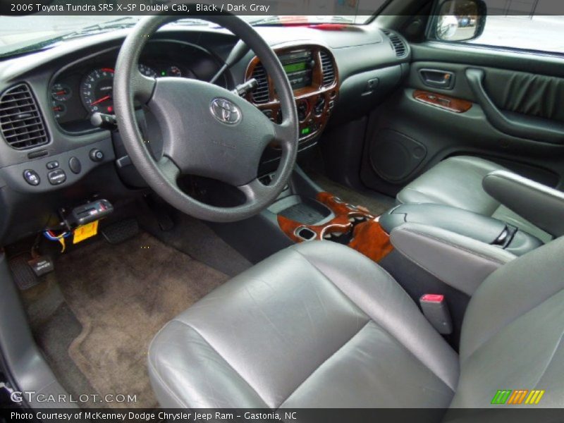 Dark Gray Interior - 2006 Tundra SR5 X-SP Double Cab 