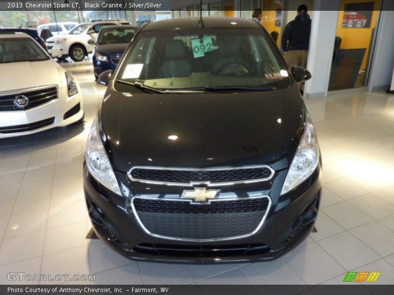 Black Granite / Silver/Silver 2013 Chevrolet Spark LT