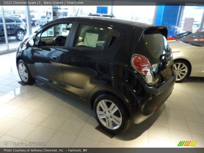 Black Granite / Silver/Silver 2013 Chevrolet Spark LT