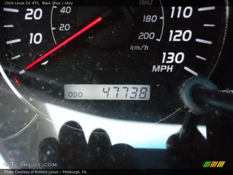 Black Onyx / Ivory 2009 Lexus GX 470