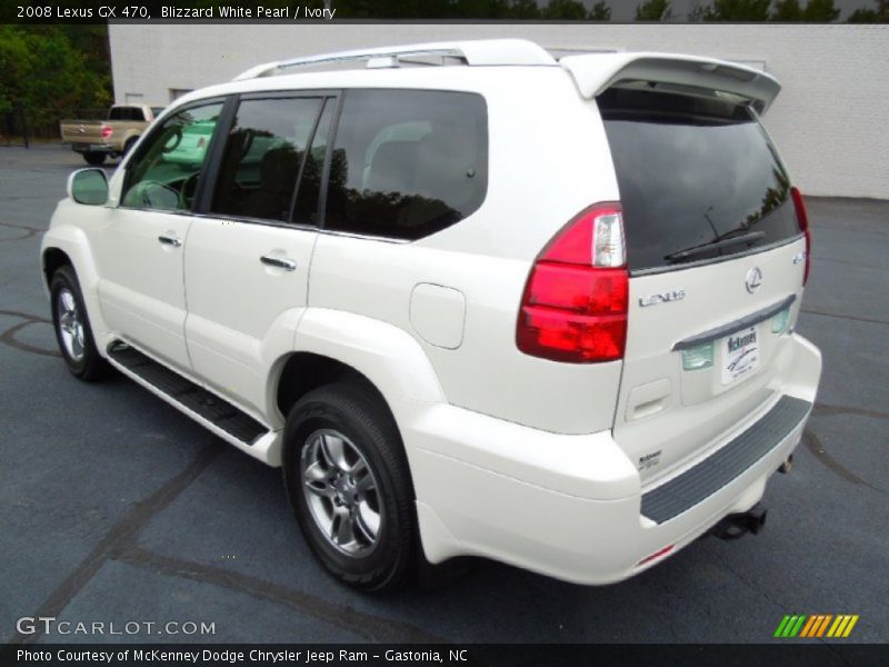 Blizzard White Pearl / Ivory 2008 Lexus GX 470