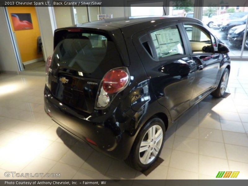 Black Granite / Silver/Silver 2013 Chevrolet Spark LT