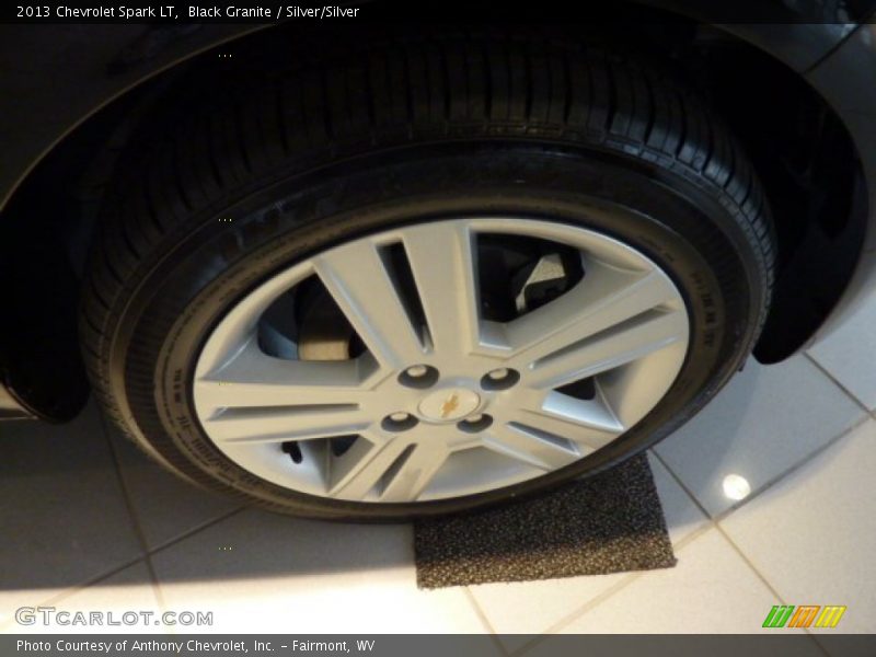 Black Granite / Silver/Silver 2013 Chevrolet Spark LT