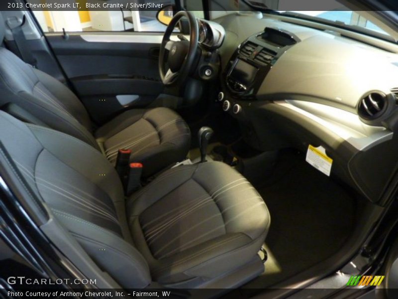 Black Granite / Silver/Silver 2013 Chevrolet Spark LT