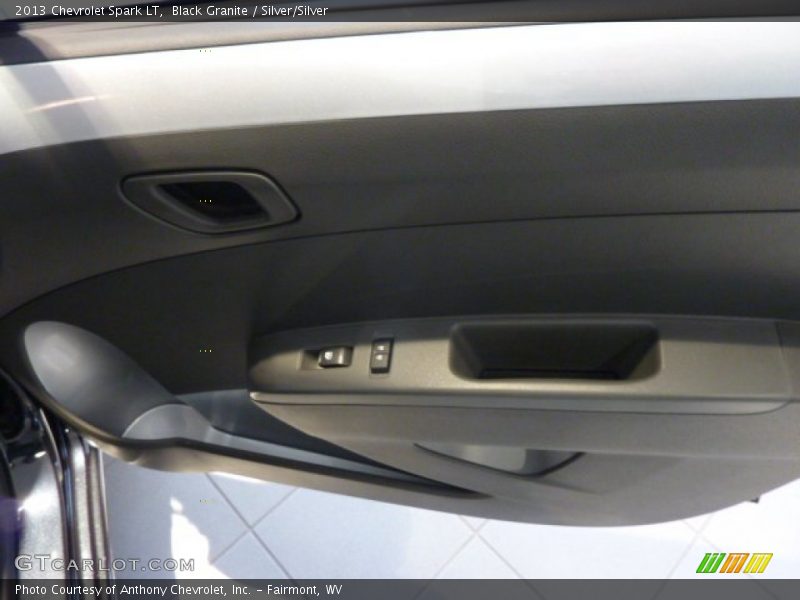 Black Granite / Silver/Silver 2013 Chevrolet Spark LT
