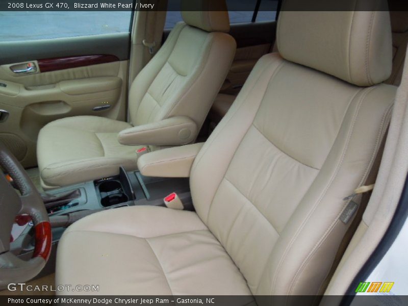 Blizzard White Pearl / Ivory 2008 Lexus GX 470
