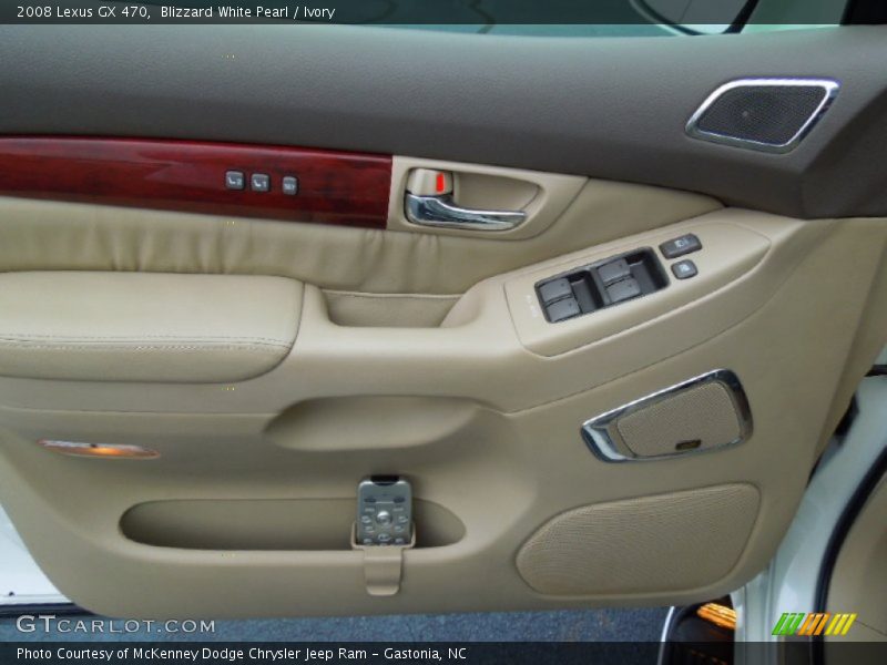 Blizzard White Pearl / Ivory 2008 Lexus GX 470