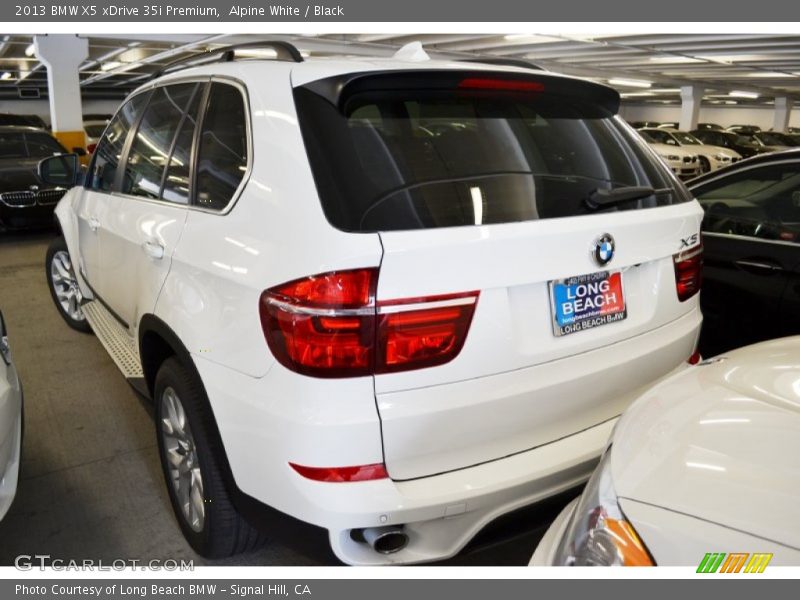 Alpine White / Black 2013 BMW X5 xDrive 35i Premium