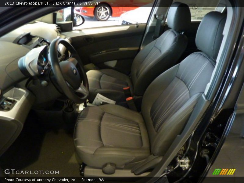 Black Granite / Silver/Silver 2013 Chevrolet Spark LT