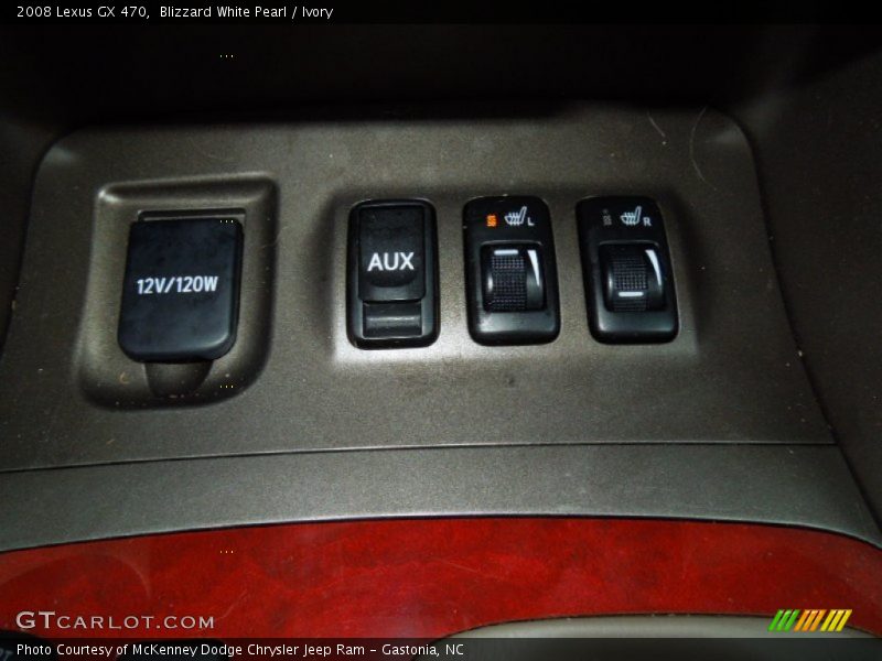 Blizzard White Pearl / Ivory 2008 Lexus GX 470