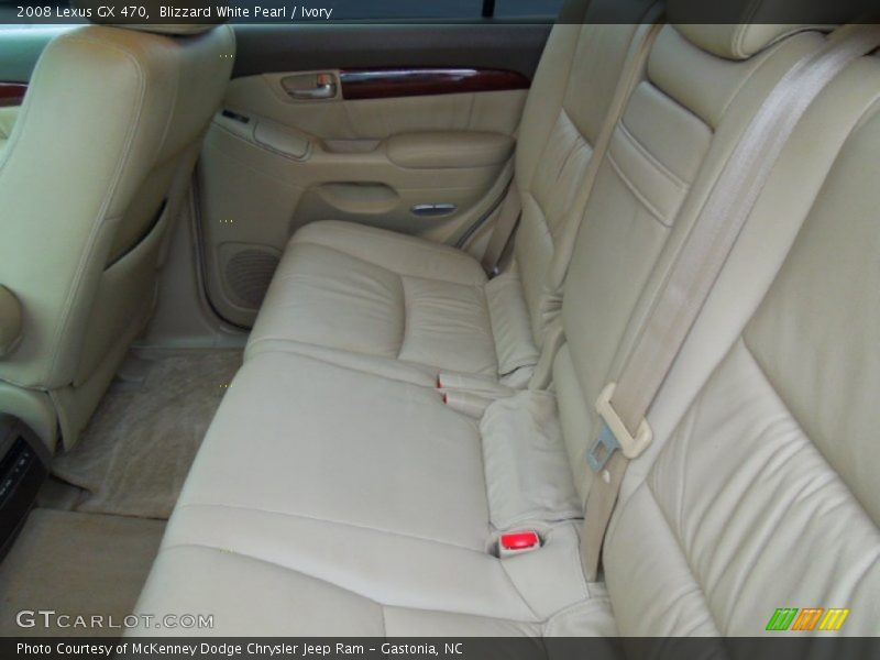 Blizzard White Pearl / Ivory 2008 Lexus GX 470