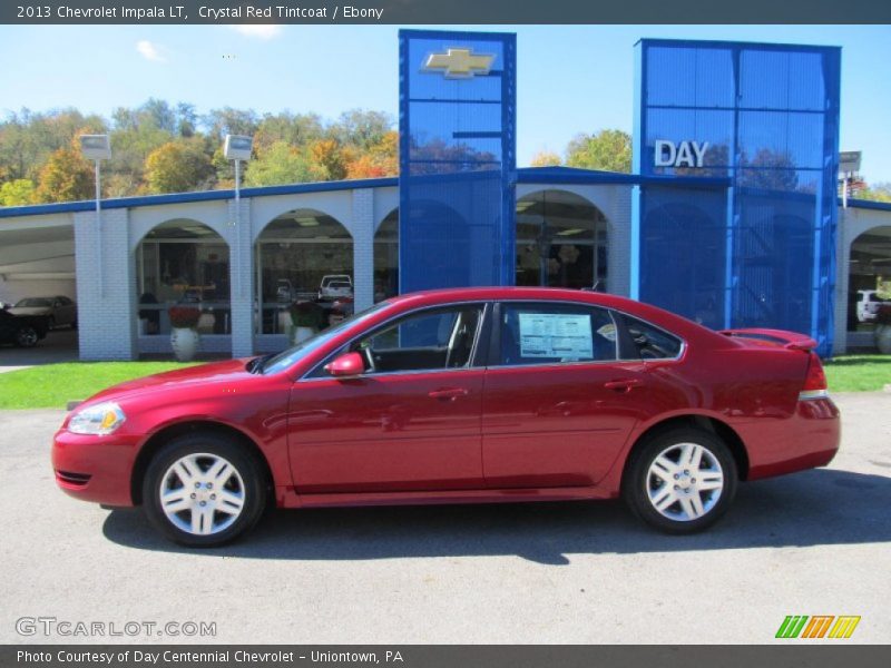 Crystal Red Tintcoat / Ebony 2013 Chevrolet Impala LT