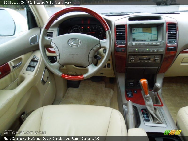 Blizzard White Pearl / Ivory 2008 Lexus GX 470