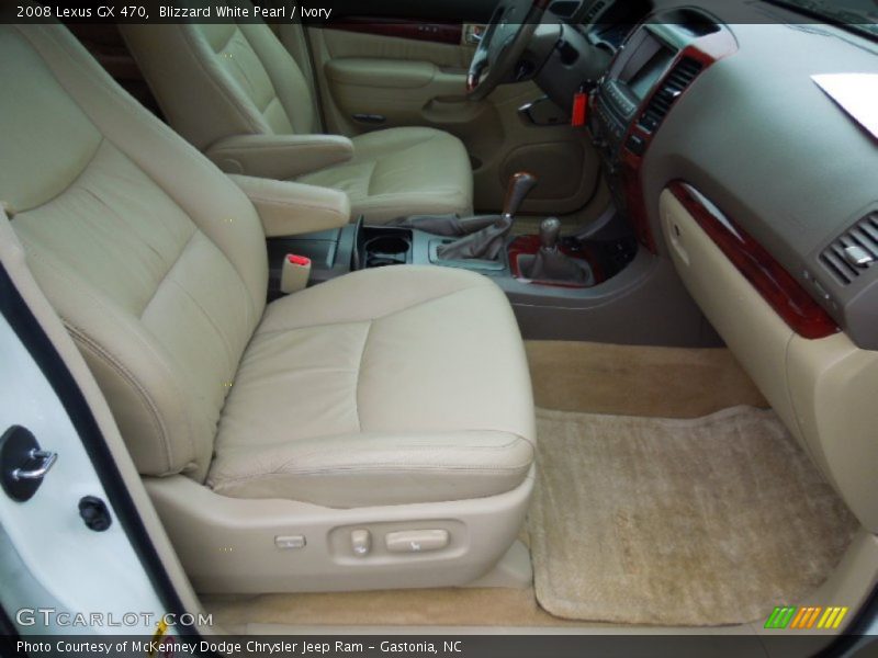 Blizzard White Pearl / Ivory 2008 Lexus GX 470