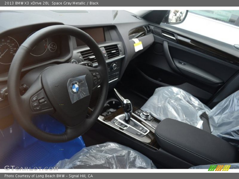Space Gray Metallic / Black 2013 BMW X3 xDrive 28i