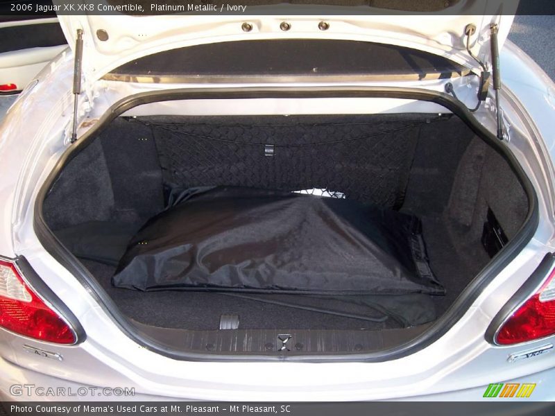 Platinum Metallic / Ivory 2006 Jaguar XK XK8 Convertible