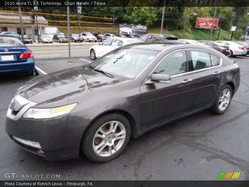 Grigio Metallic / Taupe 2010 Acura TL 3.5 Technology