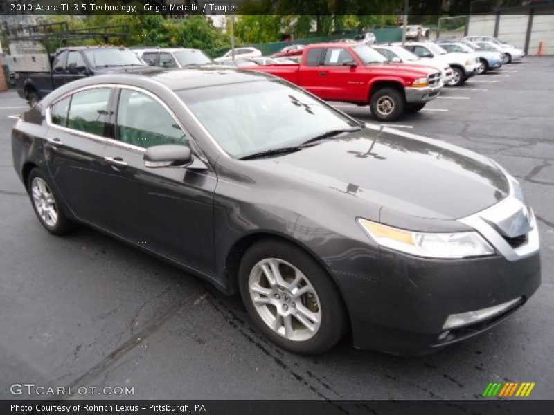 Grigio Metallic / Taupe 2010 Acura TL 3.5 Technology