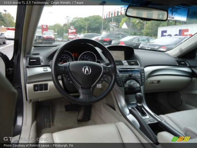 Grigio Metallic / Taupe 2010 Acura TL 3.5 Technology