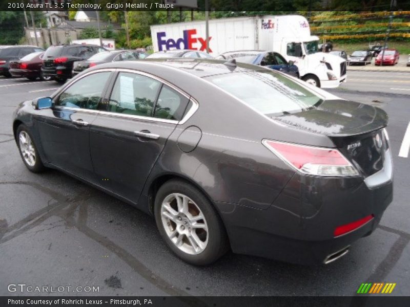 Grigio Metallic / Taupe 2010 Acura TL 3.5 Technology