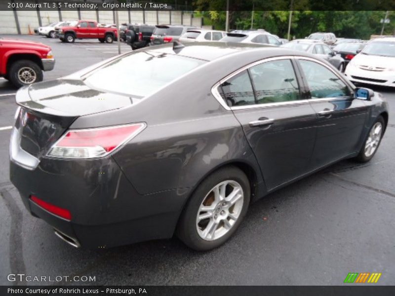 Grigio Metallic / Taupe 2010 Acura TL 3.5 Technology