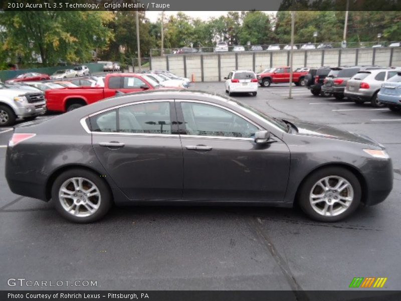 Grigio Metallic / Taupe 2010 Acura TL 3.5 Technology
