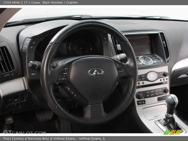 Black Obsidian / Graphite 2009 Infiniti G 37 x Coupe