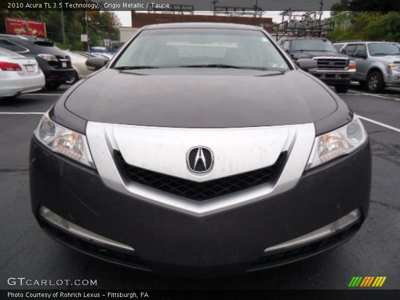 Grigio Metallic / Taupe 2010 Acura TL 3.5 Technology