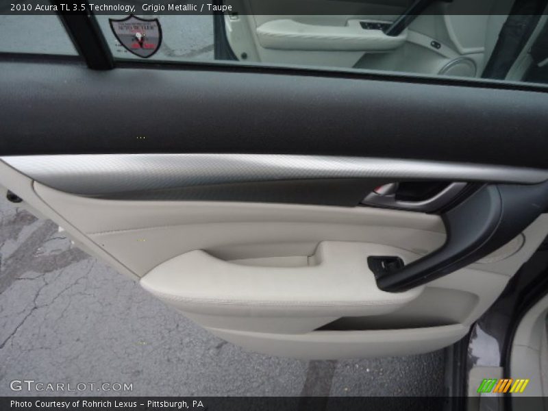 Grigio Metallic / Taupe 2010 Acura TL 3.5 Technology