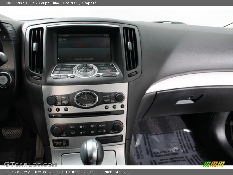 Black Obsidian / Graphite 2009 Infiniti G 37 x Coupe