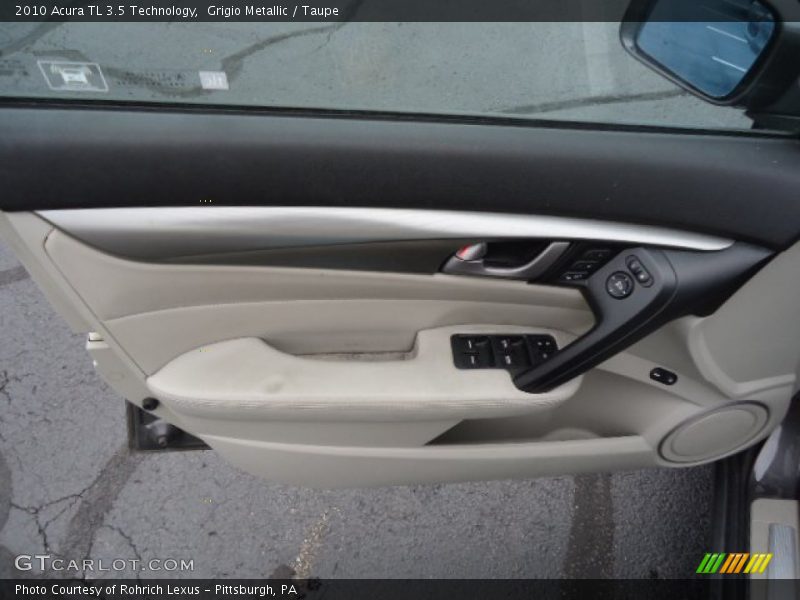 Grigio Metallic / Taupe 2010 Acura TL 3.5 Technology