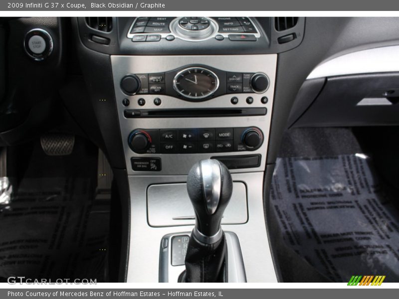 Black Obsidian / Graphite 2009 Infiniti G 37 x Coupe