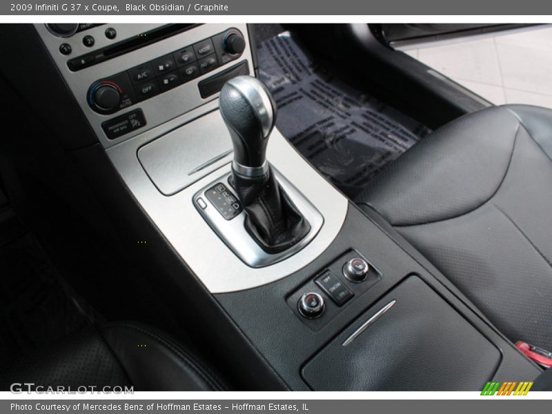 Black Obsidian / Graphite 2009 Infiniti G 37 x Coupe