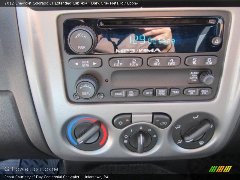 Dark Gray Metallic / Ebony 2012 Chevrolet Colorado LT Extended Cab 4x4