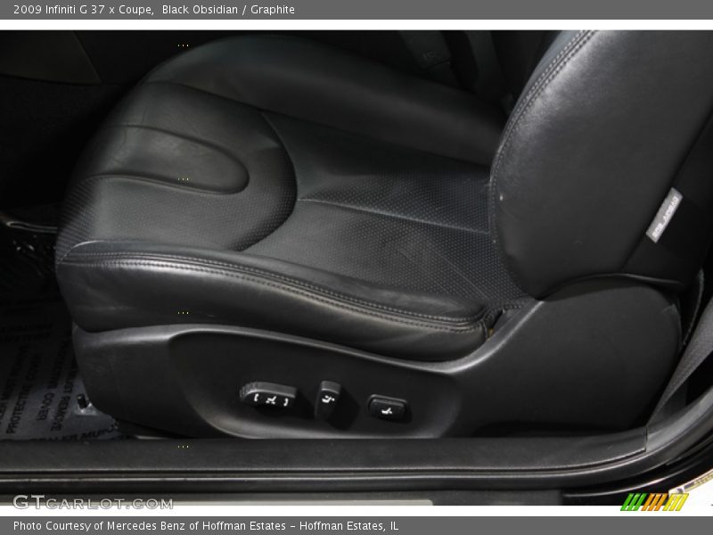 Black Obsidian / Graphite 2009 Infiniti G 37 x Coupe