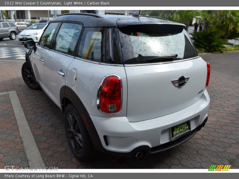 Light White / Carbon Black 2012 Mini Cooper S Countryman