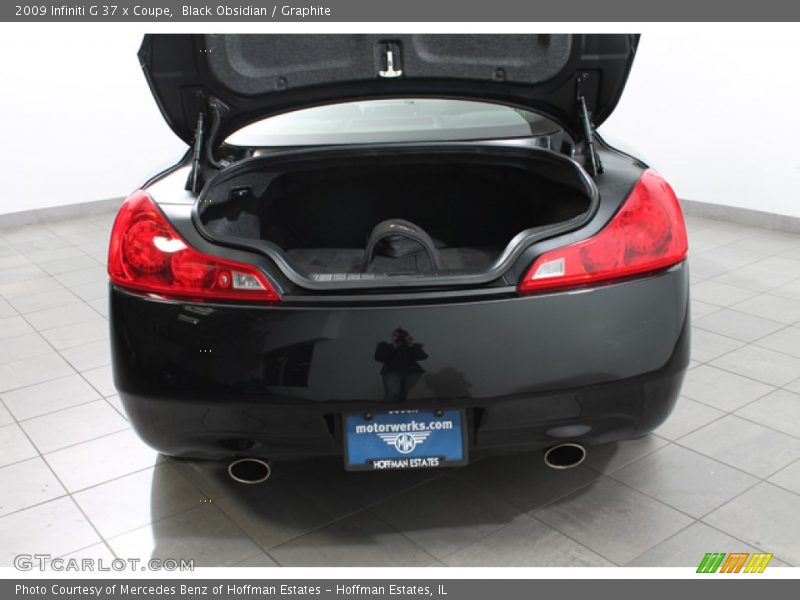 Black Obsidian / Graphite 2009 Infiniti G 37 x Coupe