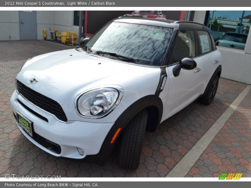 Light White / Carbon Black 2012 Mini Cooper S Countryman