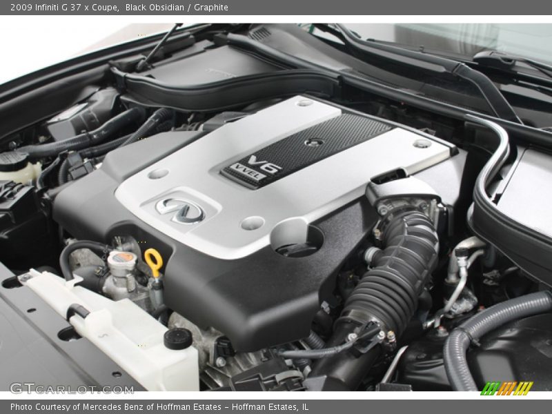 Black Obsidian / Graphite 2009 Infiniti G 37 x Coupe
