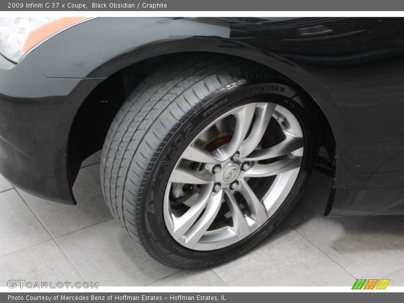 Black Obsidian / Graphite 2009 Infiniti G 37 x Coupe