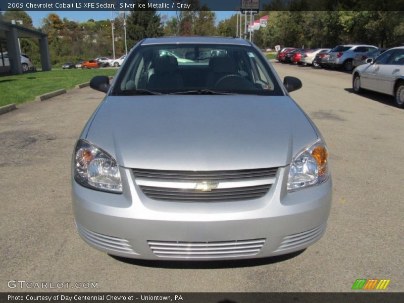 Silver Ice Metallic / Gray 2009 Chevrolet Cobalt LS XFE Sedan