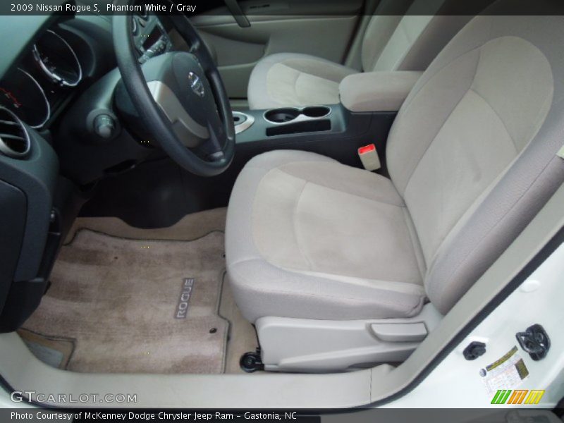Phantom White / Gray 2009 Nissan Rogue S