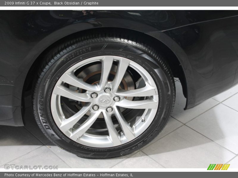 Black Obsidian / Graphite 2009 Infiniti G 37 x Coupe