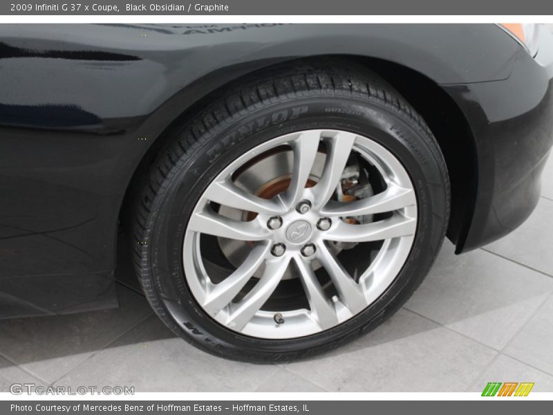 Black Obsidian / Graphite 2009 Infiniti G 37 x Coupe